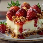 Strawberry Crunch Cheesecake Recipe