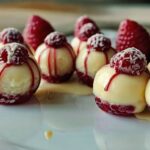 White Chocolate Raspberry Cheesecake Balls Recipe