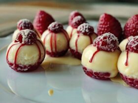 White Chocolate Raspberry Cheesecake Balls Recipe