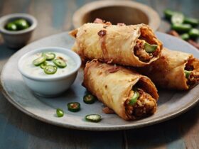Bacon Jalapeno Popper Eggrolls Recipe