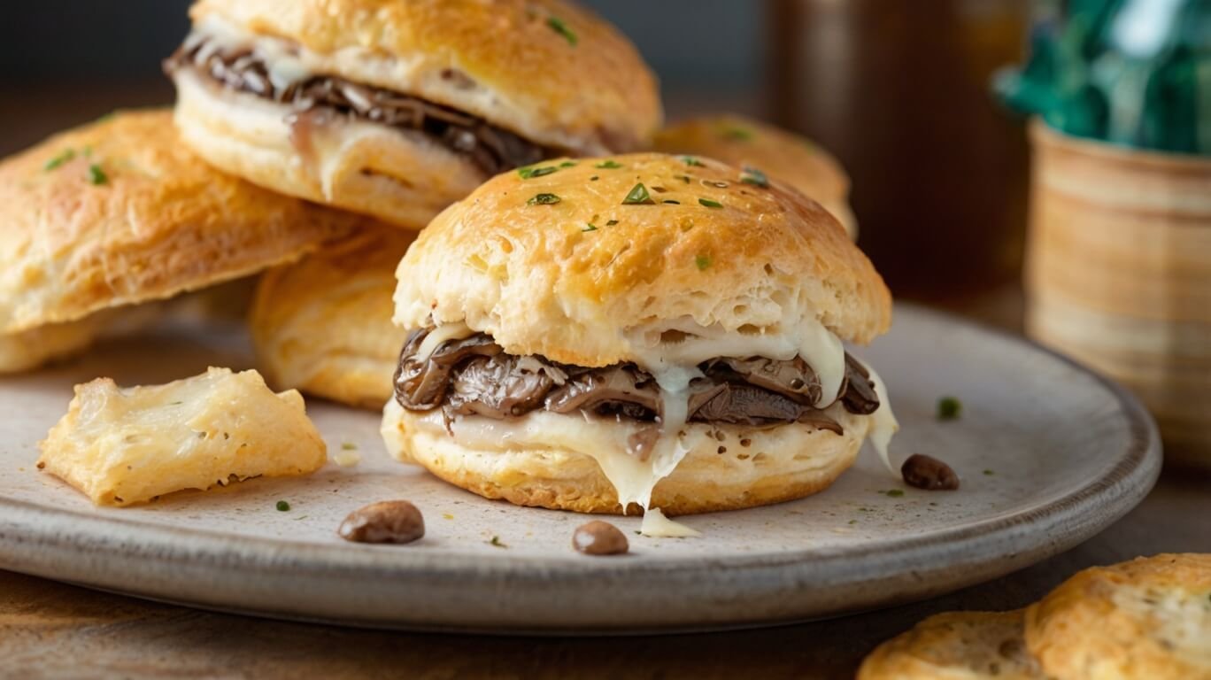Baked French Dip Biscuits Recipe