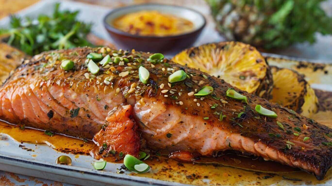 Baked Pineapple Salmon Recipe