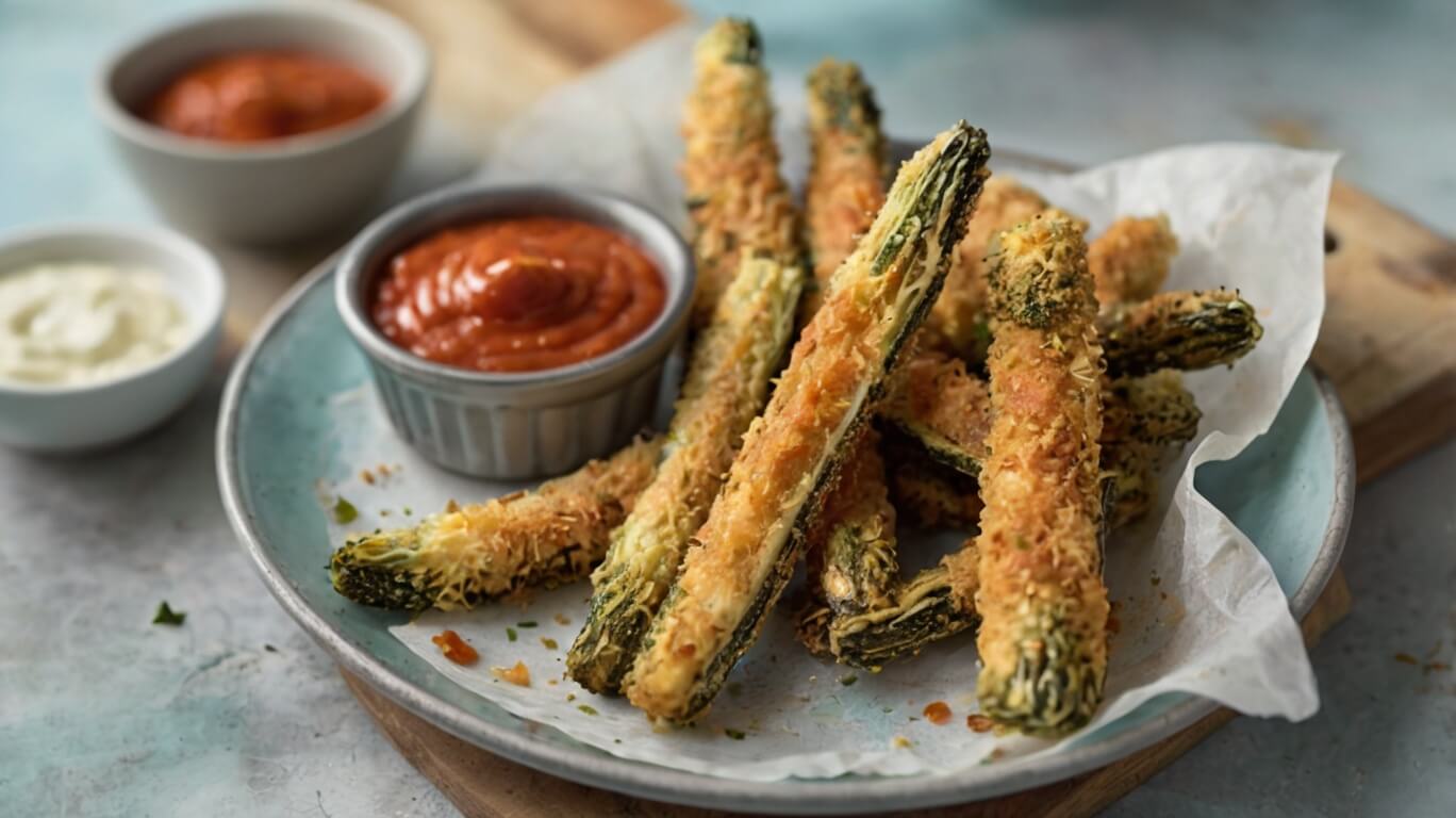 Baked Zucchini Fries Recipe