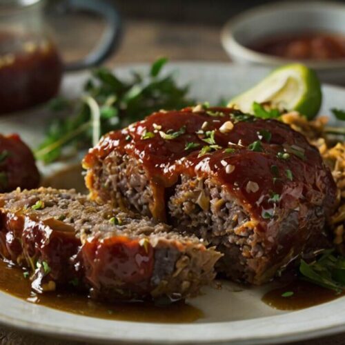 Balsamic Glazed Meatloaf Recipe