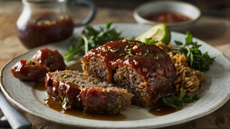 Balsamic Glazed Meatloaf Recipe
