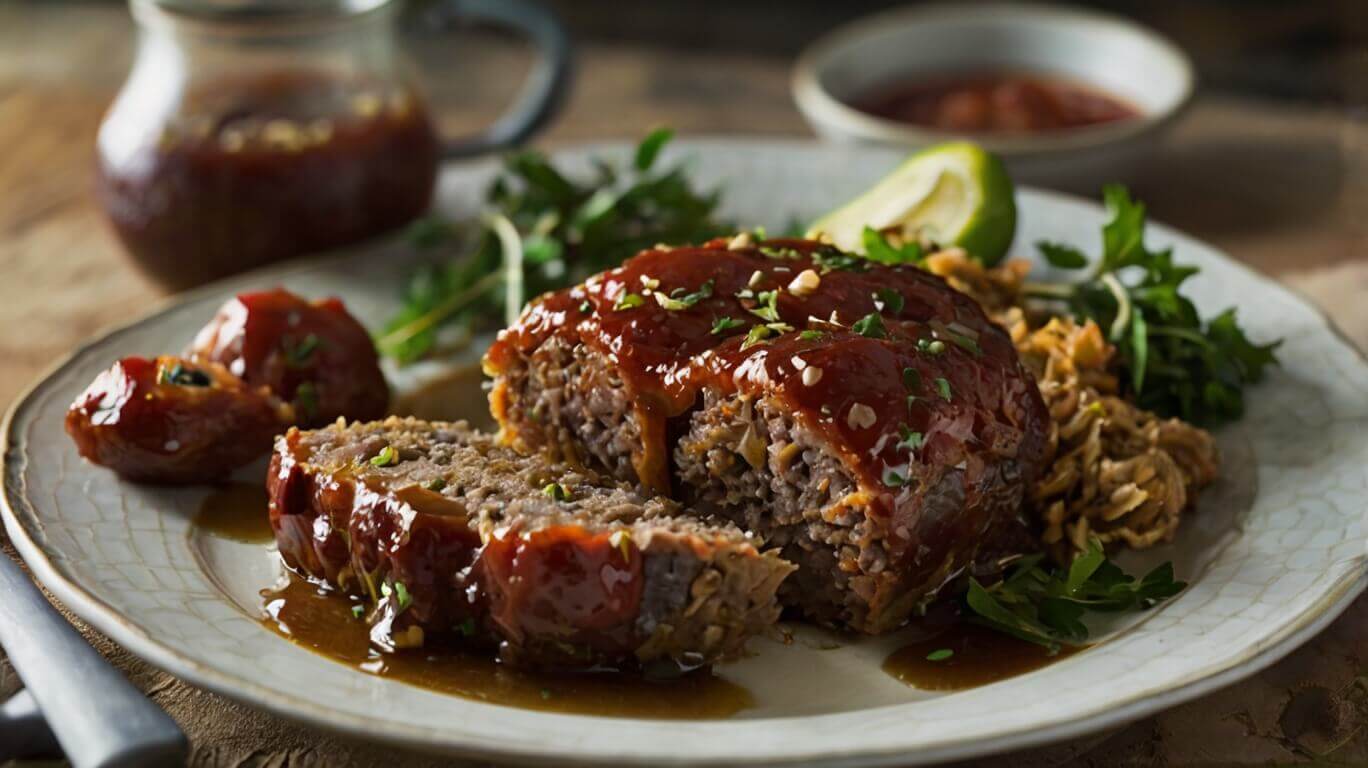 Balsamic Glazed Meatloaf Recipe