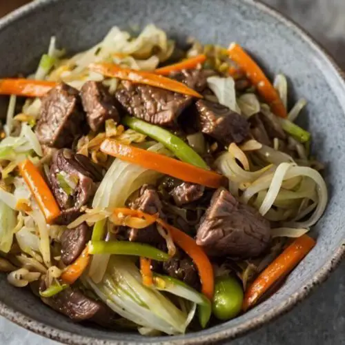 Beef and Cabbage Stir Fry Recipe