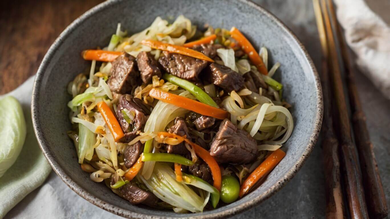 Beef and Cabbage Stir Fry Recipe