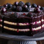 Blackberry Velvet Cake Recipe 
