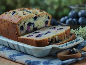 Blueberry Rhubarb Bread Recipe