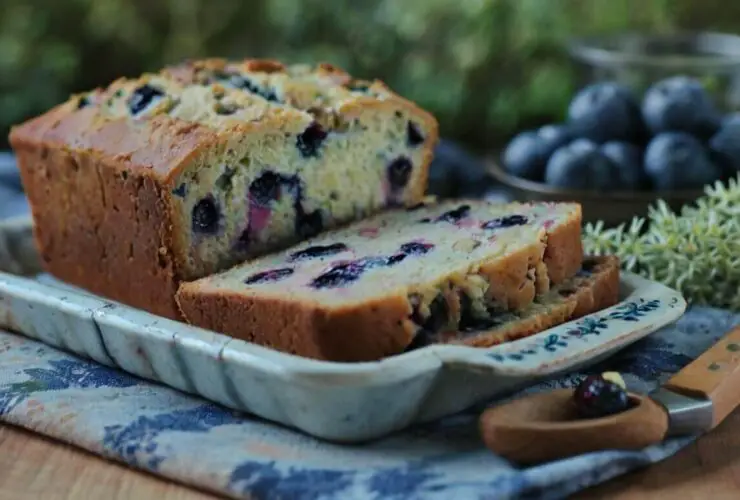 Blueberry Rhubarb Bread Recipe