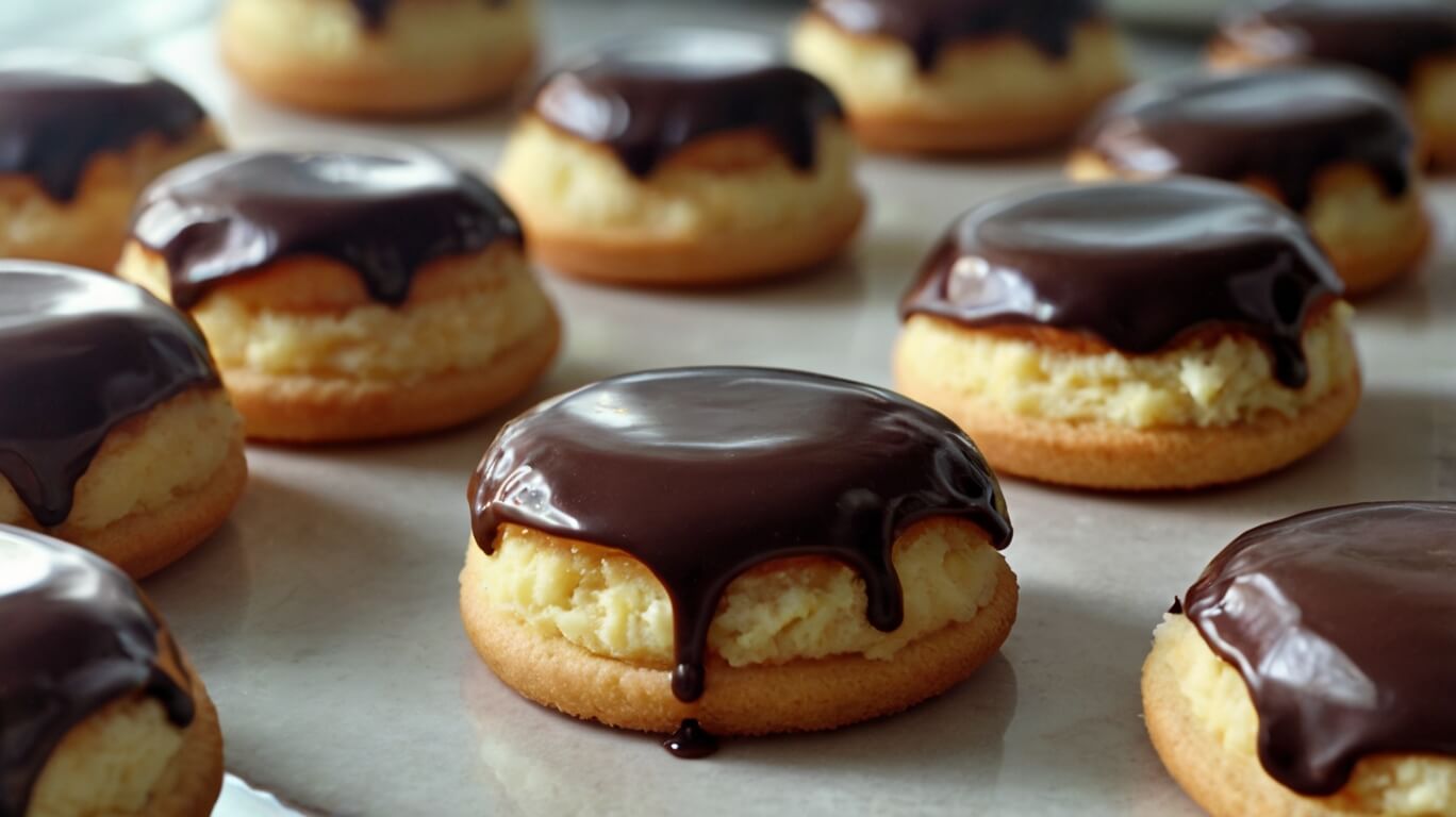 Boston Cream Pie Cookies Recipe