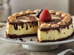 Brownie Cheesecake Birthday Cake Recipe