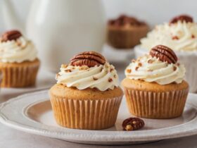 Butter Pecan Cupcakes Recipe