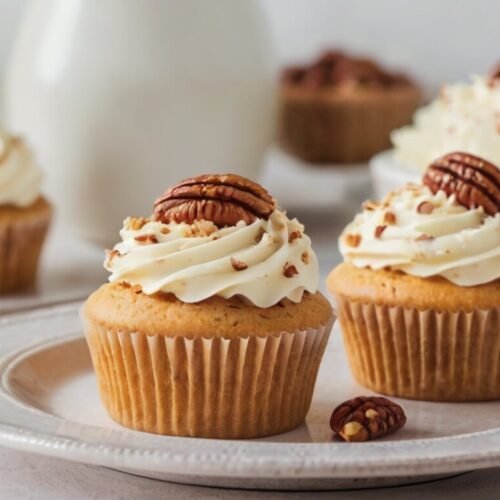 Butter Pecan Cupcakes Recipe