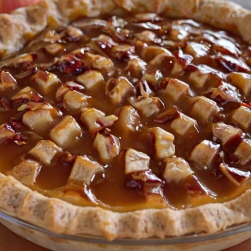 Caramel Apple Pie for Fall Recipe