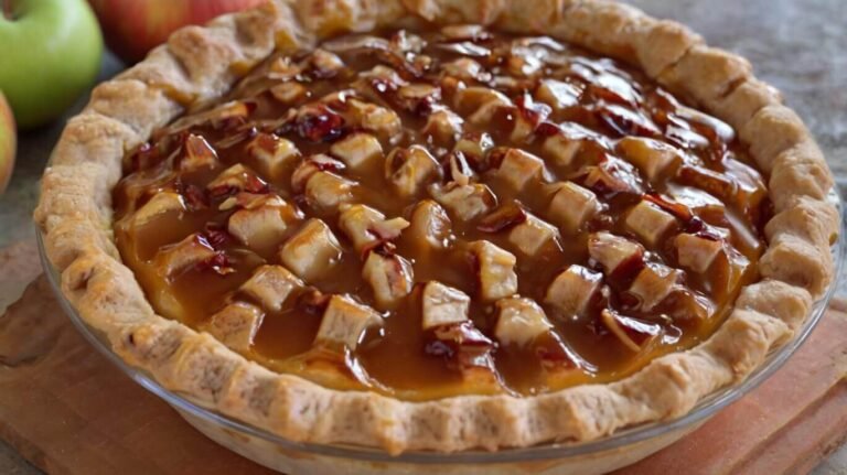 Caramel Apple Pie for Fall Recipe
