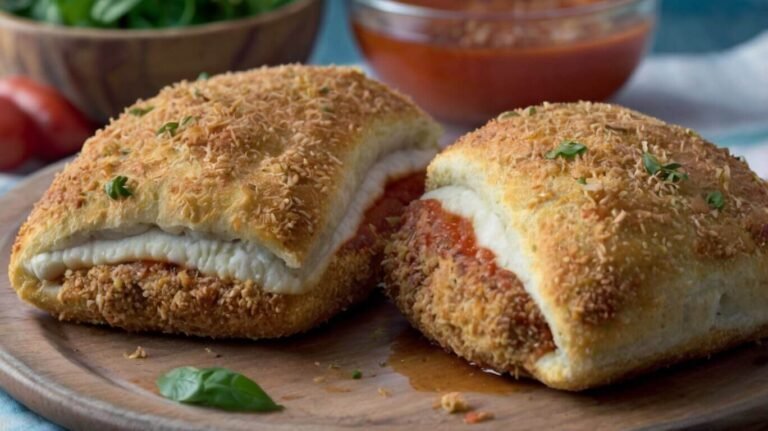 Chicken Parmesan Pillows Recipe