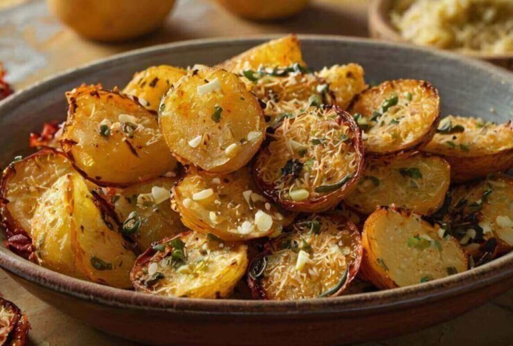 Crispy Parmesan Potato Dinner Recipe