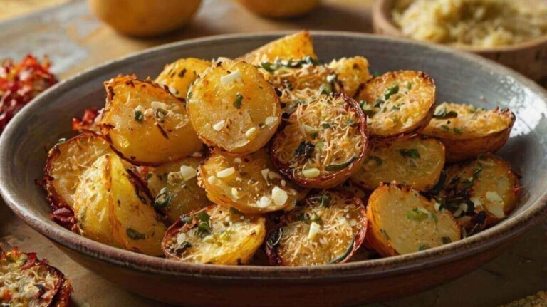 Crispy Parmesan Potato Dinner Recipe