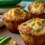 Crispy Zucchini Potato Muffins Recipe