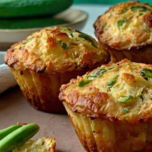 Crispy Zucchini Potato Muffins Recipe