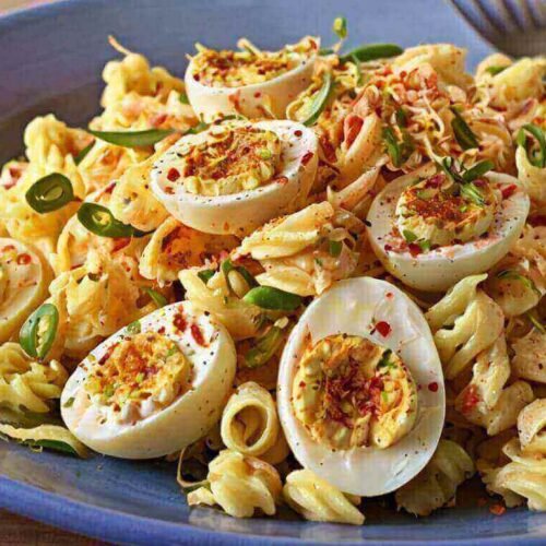 Deviled Egg Pasta Salad Recipe