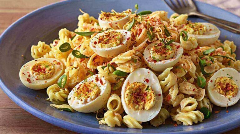 Deviled Egg Pasta Salad Recipe