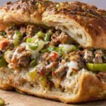 French Garlic Philly Cheesesteak Bread Recipe