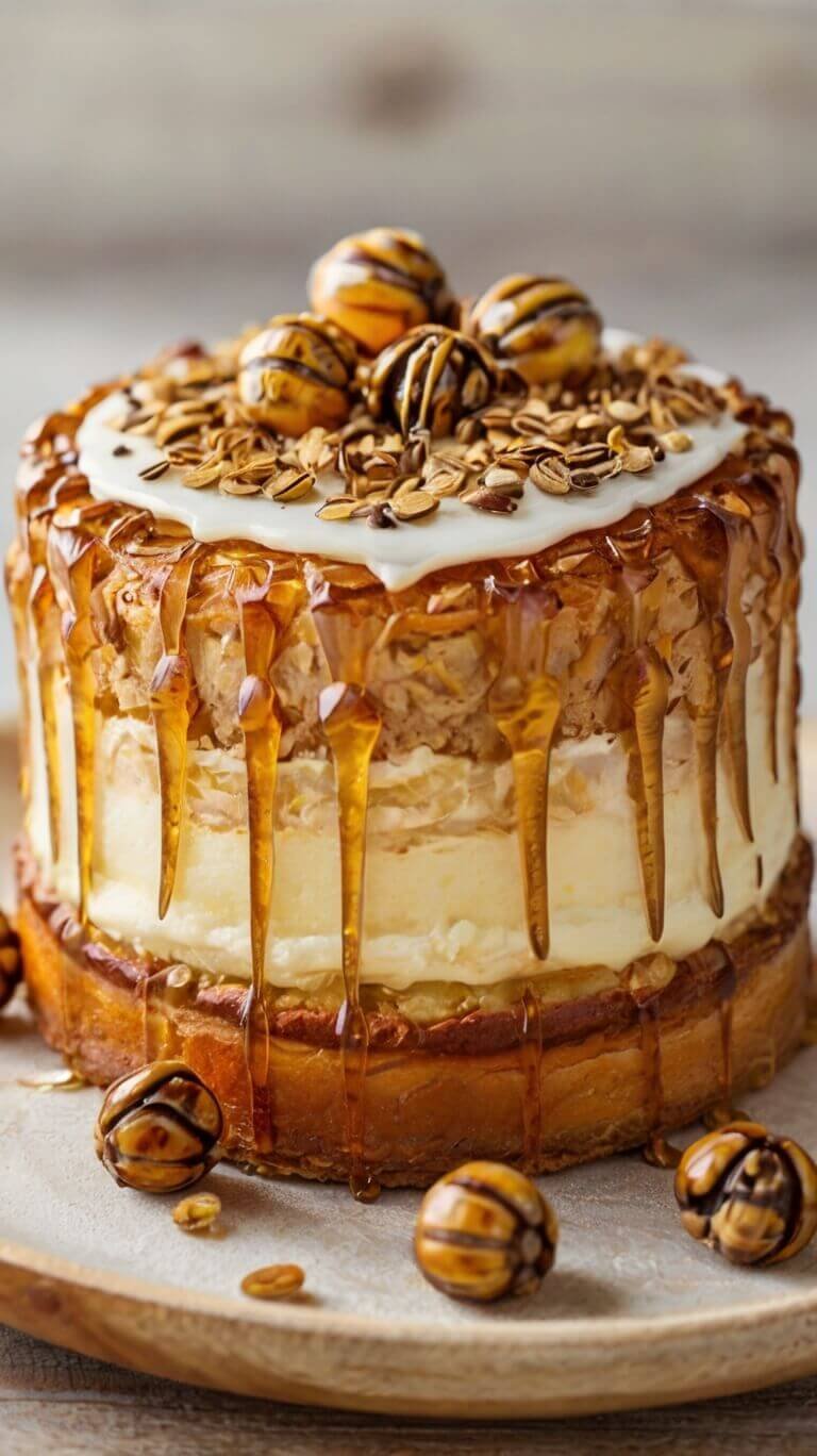German Bee Sting Cake 