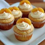 Honey Peach Cream Cheese Cupcakes Recipe