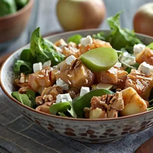 Honeycrisp Apple And Feta Salad Recipe