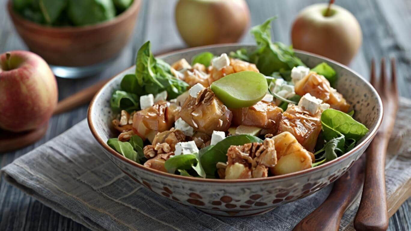 Honeycrisp Apple And Feta Salad Recipe
