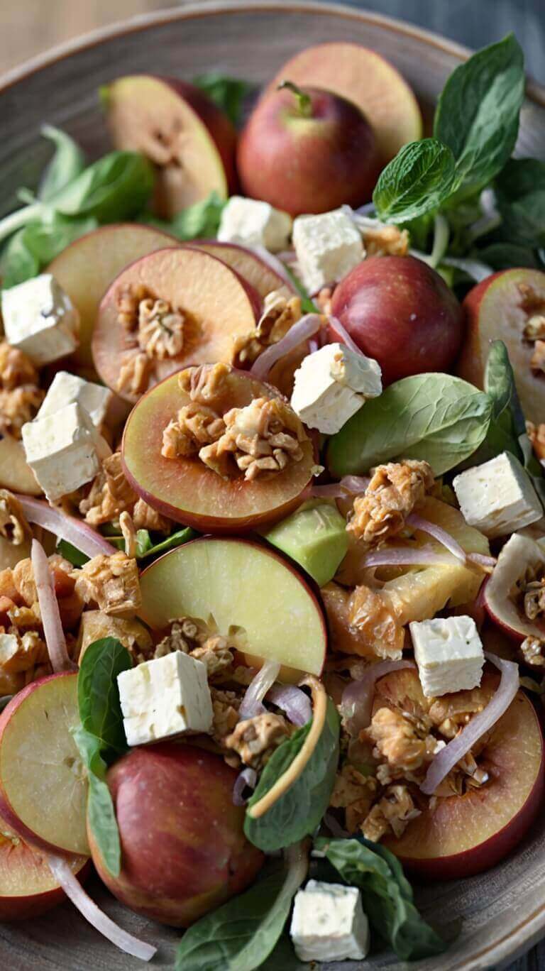 Honeycrisp Apple And Feta Salad