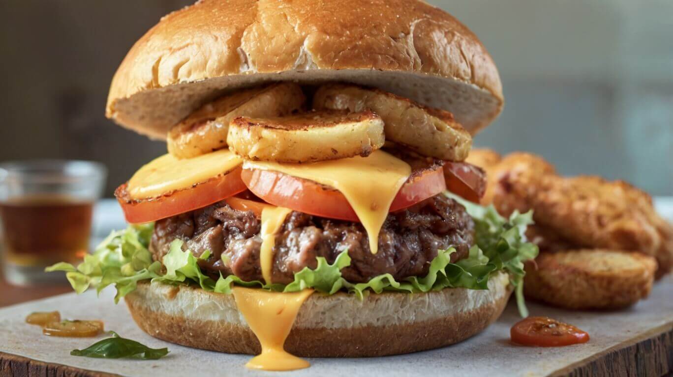 Irish Pub Burger Recipe
