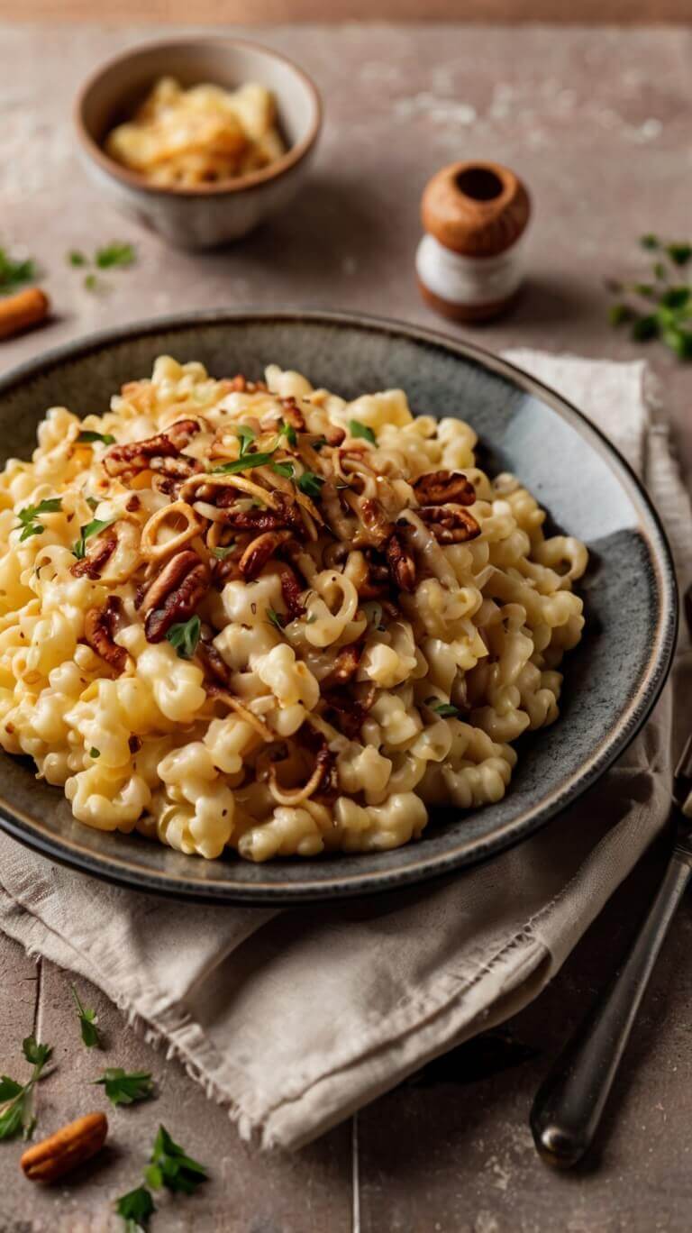Käsespätzle (German Cheese Noodles)