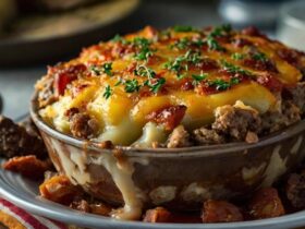 Loaded Potato And Meatloaf Casserole Recipe