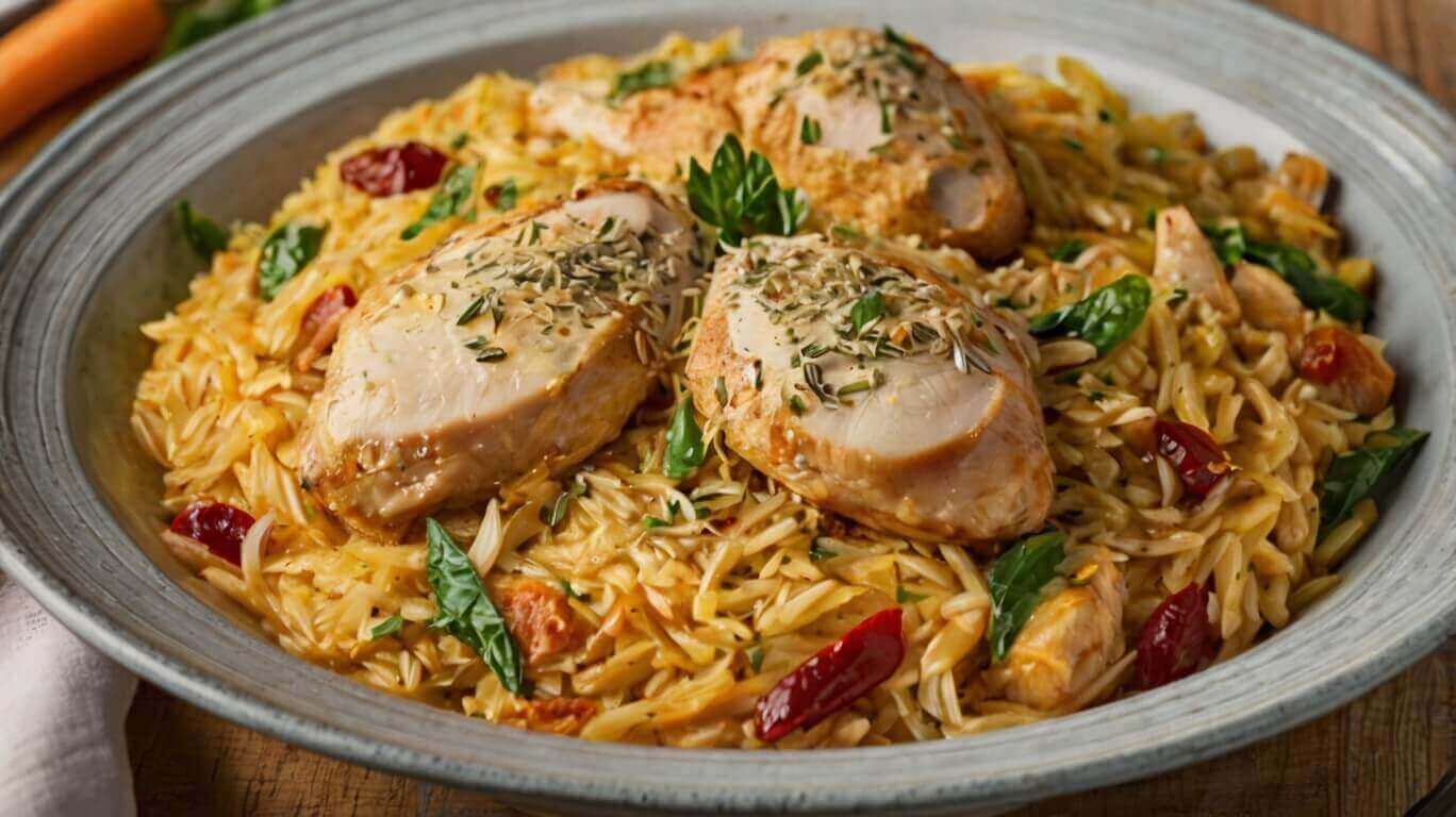 Marry Me Chicken Orzo Recipe