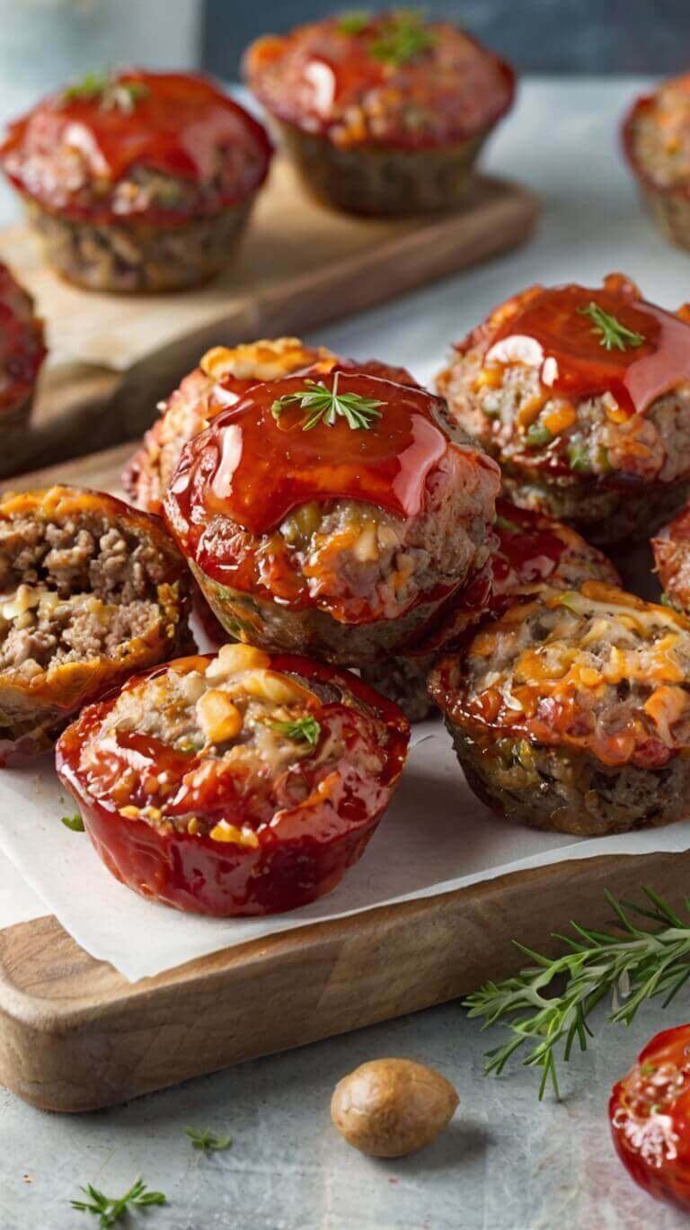 Mini Meatloaf Muffins