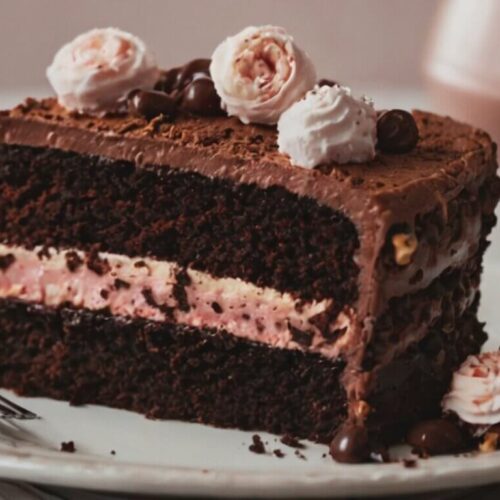 Moist Neapolitan Chocolate Cake Recipe
