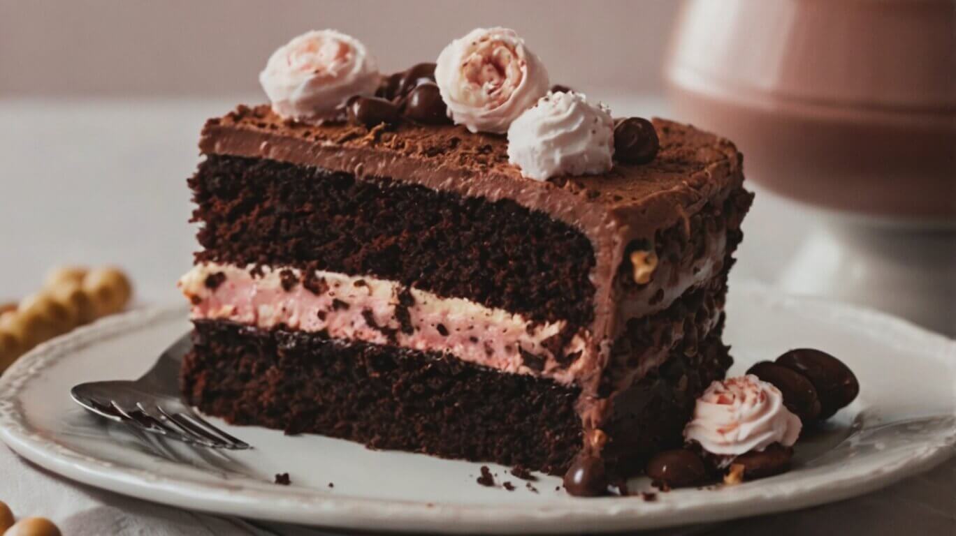 Moist Neapolitan Chocolate Cake Recipe