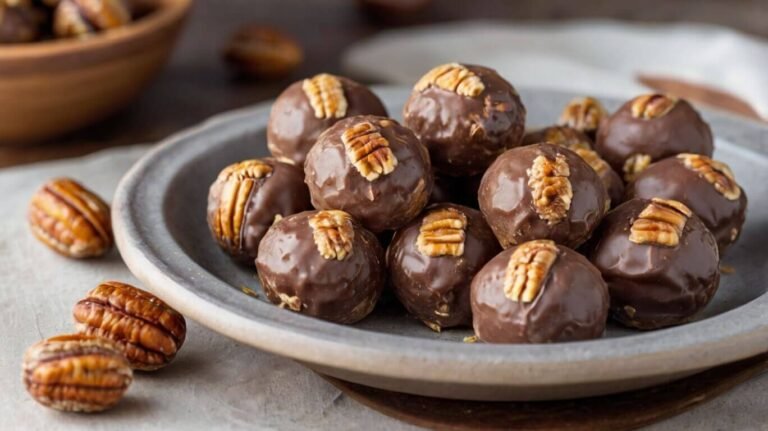 No Bake Pecan Pie Balls Recipe