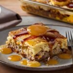 Pancake Sausage Breakfast Casserole Recipe