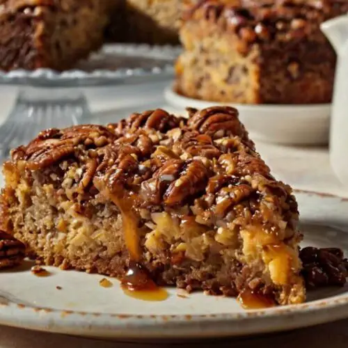 Pecan Upside Down Cake Recipe
