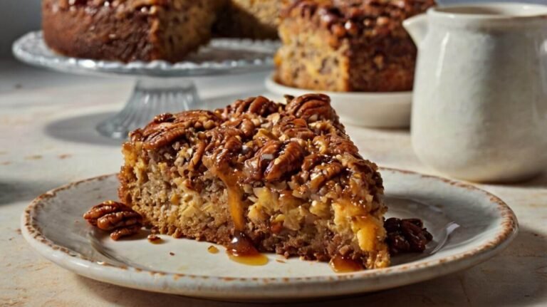 Pecan Upside Down Cake Recipe