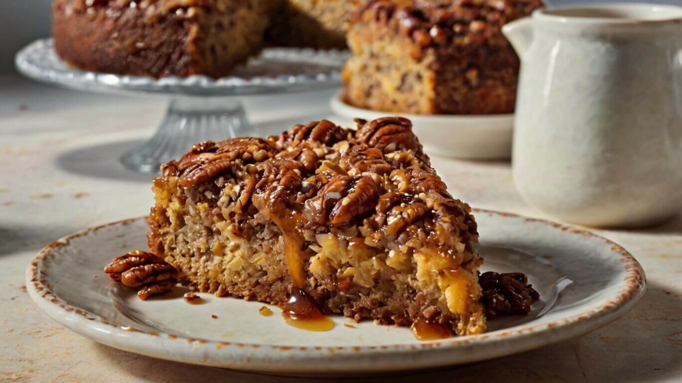 Pecan Upside Down Cake Recipe