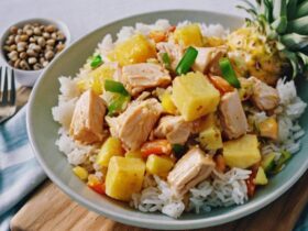 Pineapple And Chicken With Jasmine Rice Recipe