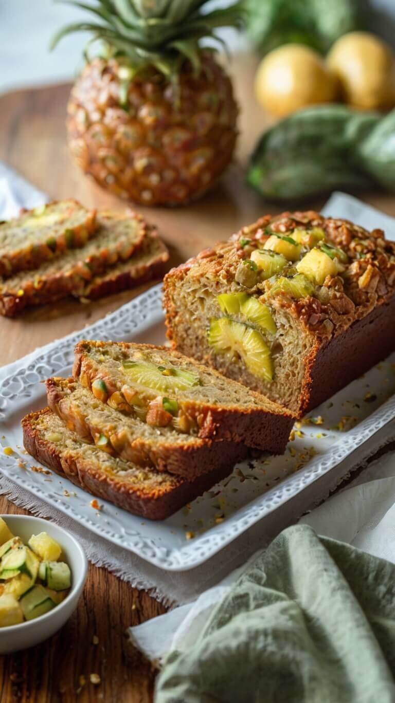 Pineapple Zucchini Heaven Bread