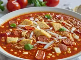 Pizza Soup Recipe