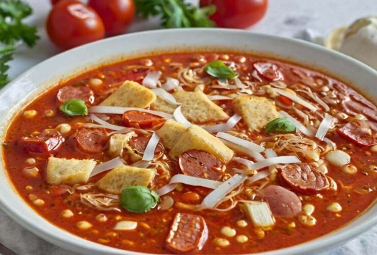 Pizza Soup Recipe